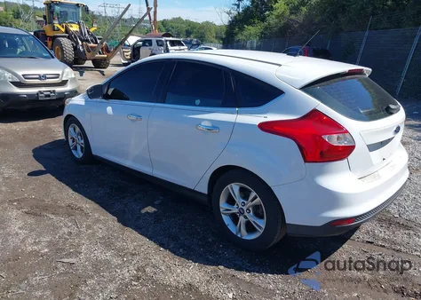 2012 Ford Focus Sel из США, поврежденный, VIN 1FAHP3M21CL437560